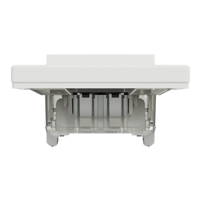 Выключатель одноклавишный IP44 Asfora с рамкой самозажимной ABS белый [EPH0100221] Шнейдер Электрик