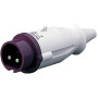 Силовая вилка 2P 16А 24В переносная IP44 серая [3322-326] E.NEXT