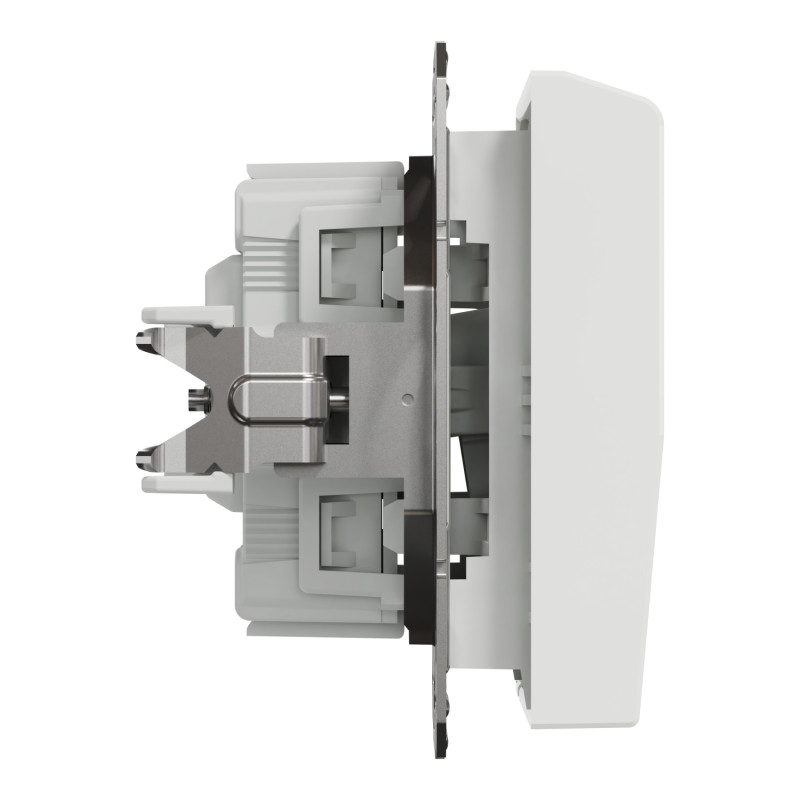 Карточный выключатель механический Asfora 71x71x53mm белый [EPH6270121] Schneider Electric
