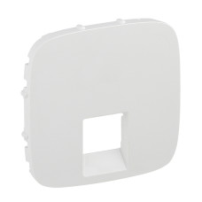Накладка Rj11/Rj45 розетки Valena Allure белая [755415] Legrand