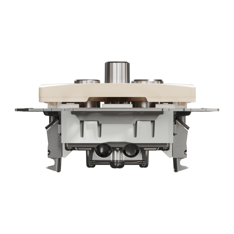 Розетка R/TV/SAT конечная 4дБ бежевый 73х73х41mm ABS-UV [SDD112481] Sedna Design & Elements Schneider Electric