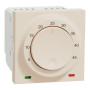 Термостат теплого пола Бежевый 45х45х47mm PC [NU350344] Unica New Schneider Electric