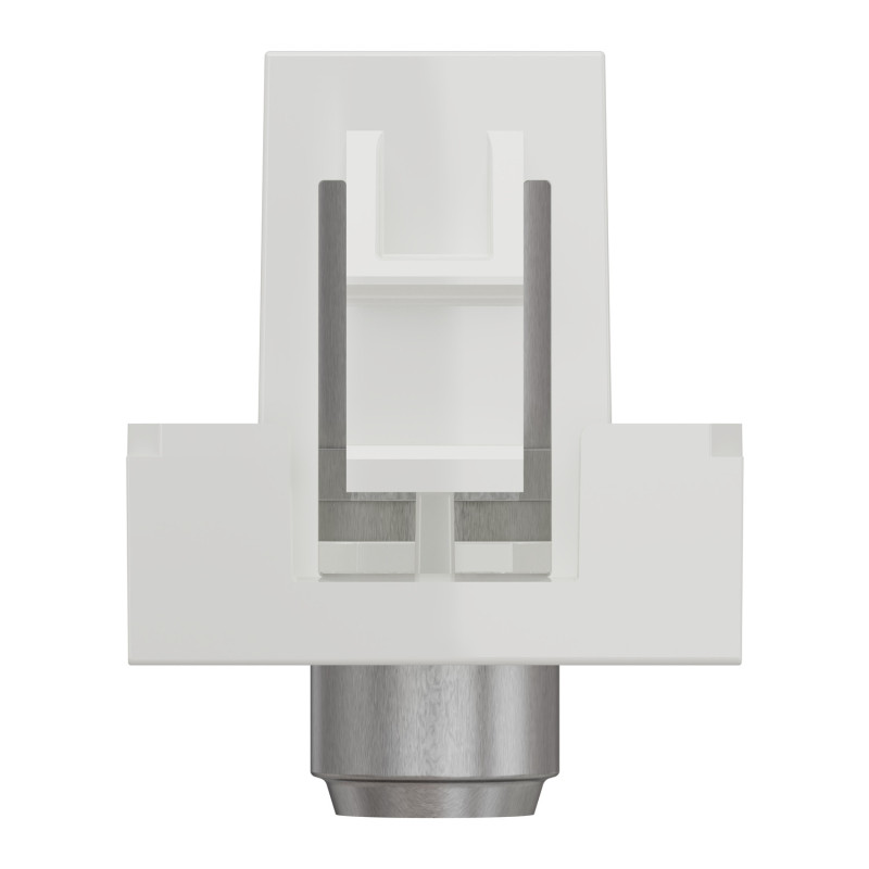 Розетка Coaxial F-type 1 модуль біла [NU346818] ABS-UV Unica New Шнейдер Електрік