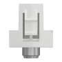 Розетка Coaxial F-type 1 модуль біла [NU346818] ABS-UV Unica New Шнейдер Електрік