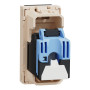 Розетка компьютерная RJ45 категория 6UTP 1 модуль бежевая [NU341444] ABS-UV Unica New Шнейдер Электрик