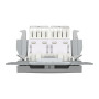 Розетка компьютерная RJ45 UTP кат.5Е Asfora алюминий ABS [EPH4400161] Шнейдер Электрик