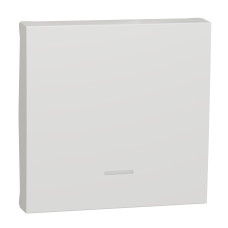 Клавиша для выключателя 2 модуля белая 45х45х9mm ABS-UV [NU920018N] Unica New Schneider Electric