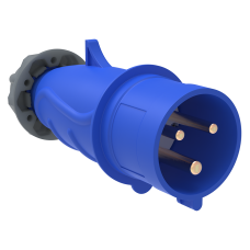 Вилка переносна сси-013 16А-6ч/200-250В 2Р+ре ip44 Magnum, іек [psn01-016-3]