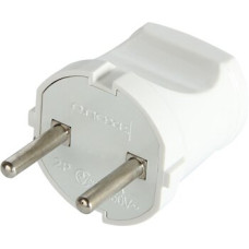 Вилка бытовая без заземления 10А [s9100001] E.NEXT e.plug.001.10