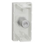 Розетка Coaxial F-type 1 модуль біла [NU346818] ABS-UV Unica New Шнейдер Електрік