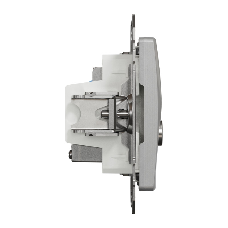 Розетка RJ45 кат.6 UTP -TV алюминий [SDD113469T] ABS-UV Sedna Design&Element Шнейдер Электрик