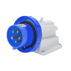 Силовая вилка 2P+E 32А 230В стационарная IP67 синяя [GW60437] IEC 309 HP GEWISS