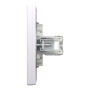 Розетка комп'ютерна з рамкою RJ45 UTP кат.6 Asfora біла ABS [EPH4800121] Електрик шнейдер
