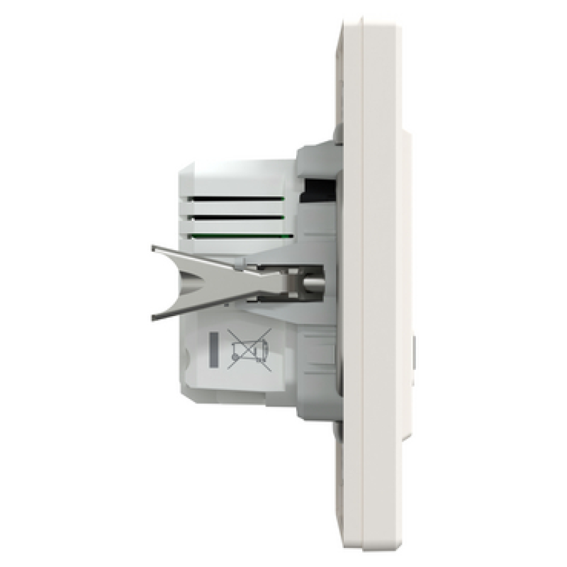 USB розетка тип А+С 21W 3A кремовый ABS [EPH2700523] Шнейдер Электрик