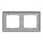 Рамка 2-постовая искусственное матовое стекло [SDD362802] ABS-UV Sedna Design&Element Шнейдер Электрик