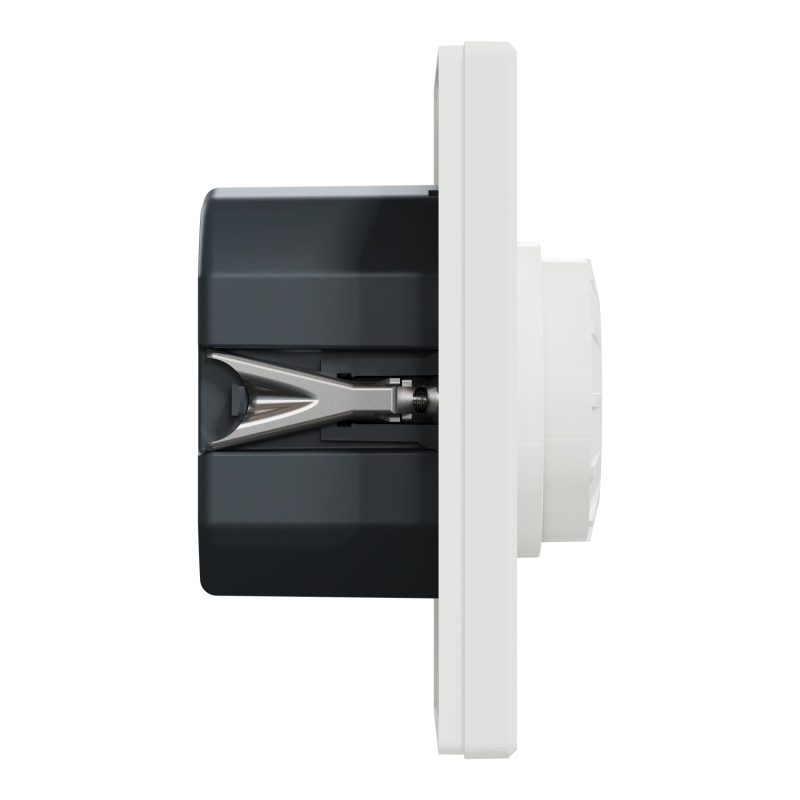 Поворотный LED диммер RC 3-370Вт ASFORA 83x83x47mm белый [EPH6800121] Schneider Electric