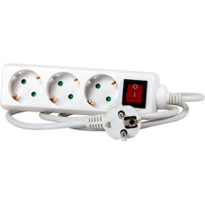 Удлинитель 5м с з/к 3 гнезда с выключателем baby protect [s042008] e.es.3.5.z.s.b E.NEXT