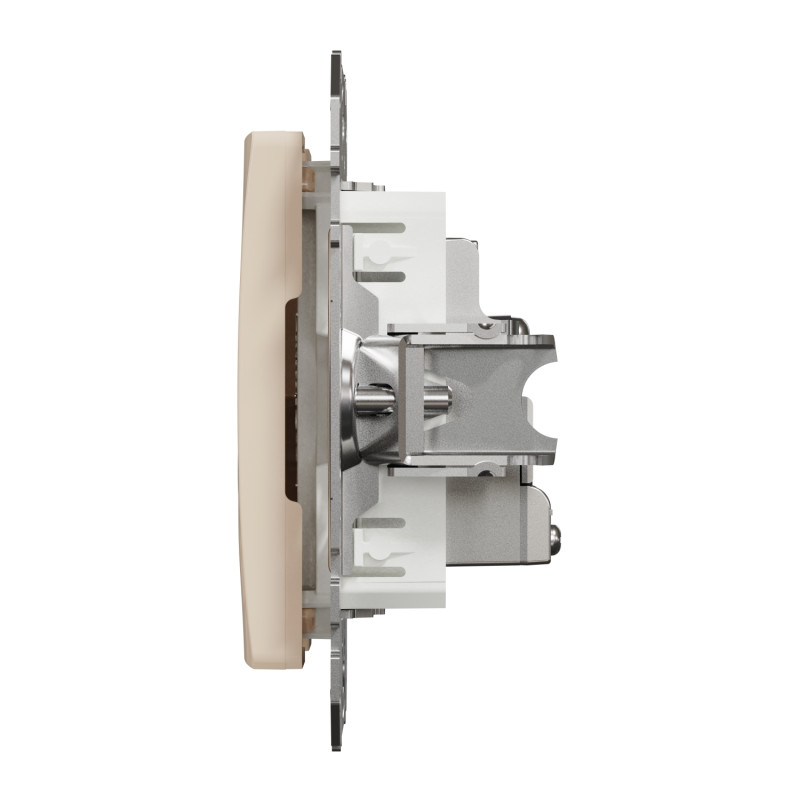 Концевая TV розетка 4 дБ бежевая [SDD112471] ABS-UV Sedna Design&Element Шнейдер Электрик