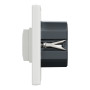 Поворотный LED диммер RC 3-370Вт ASFORA 83x83x47mm белый [EPH6800121] Schneider Electric