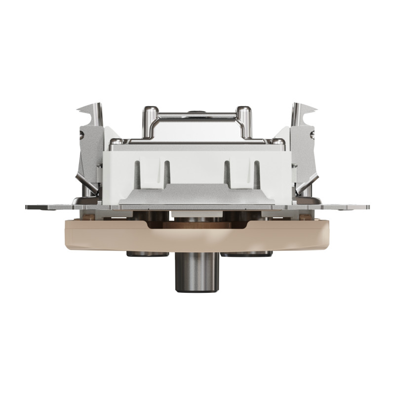 Розетка R/TV/SAT конечная 4дБ бежевый 73х73х41mm ABS-UV [SDD112481] Sedna Design & Elements Schneider Electric