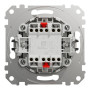 Двухклавишный переключатель белый [SDD111108] ABS-UV Sedna Design&Element Шнейдер Электрик