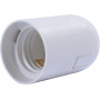 Патрон E27 58х37mm пластик білий [s9100017] e.lamp socket.E27.pl.white E.NEXT