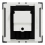 Розетка TV R Черный 45х45х28mm ABS-UV [NU345154] Unica New Schneider Electric