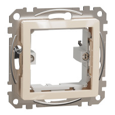 Адаптор 45х45 для Unica New бежевый 42х73х73mm ABS-UV [SDD112905] Sedna Design & Elements Schneider Electric