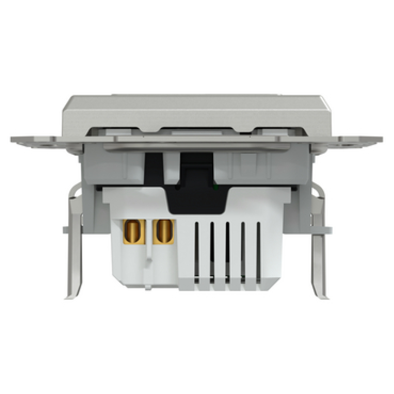 USB розетка тип А+С 21W 3A алюміній ABS [EPH2700561] Шнейдер Електрік