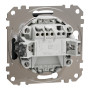 Картковий вимикач 10А Чорний 73х73х45mm ABS-UV [SDD114121] Sedna Design & Elements Schneider Electric