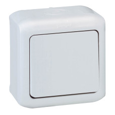 Выключатель 1-клавишный Forix IP44 Серый [782380] Legrand