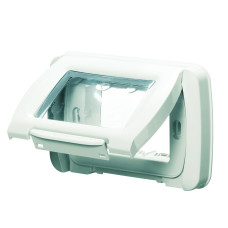 Панель герметична 3 модуля 130x87,8x21,4мм IP55 белый [GW22451] 27 Combi Gewiss