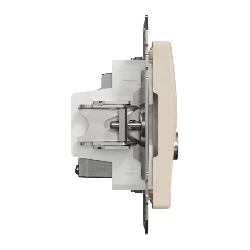 Розетка RJ45 кат.6 UTP -TV бежевая [SDD112469T] ABS-UV Sedna Design&Element Шнейдер Электрик