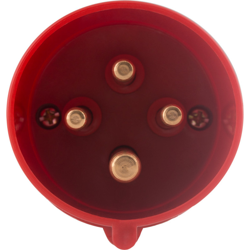 Силовая вилка 3P+PE 32А 380В переносная IP44 красная [p011005] E.NEXT e.plug.pro.4.32