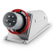 Силовая вилка 3P+N+PE 63А 400В стационарная IP67 [DIS245M6398] Quadro ДКС
