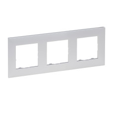 Рамка 3-постова NILOE STEP алюміній [863393] Legrand