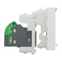 Розетка компьютерная RJ45 категория 5UTP 2 модуля белая [NU341118] ABS-UV Unica New Шнейдер Электрик