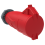 Розетка переносна сси-224 32А-6ч/380-415В 3Р+ре ip44 Magnum, іек [psn22-032-4]