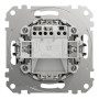 Картковий вимикач 10А Чорний 73х73х45mm ABS-UV [SDD114121] Sedna Design & Elements Schneider Electric