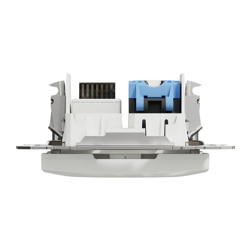 Розетка RJ45+RJ11 6UTP белый 73х73х37mm ABS-UV [SDD111468] Sedna Design & Elements Schneider Electric