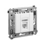 Розетка комп'ютерна RJ45 категорія 5е білий [4400463] ДКС Avanti