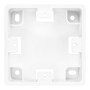 Коробка для накладного монтажу 80x80x42mm белая [4058075843561] Ledvance SURFACE MOUNT FRAME