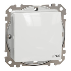 Одноклавишный переключатель IP44 белый [SDD211106] ABS-UV Sedna Design&Element Шнейдер Электрик