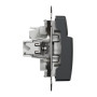 Картковий вимикач 10А Чорний 73х73х45mm ABS-UV [SDD114121] Sedna Design & Elements Schneider Electric