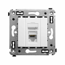 Розетка компьютерная RJ45 категория 5е белый [4400463] ДКС Avanti