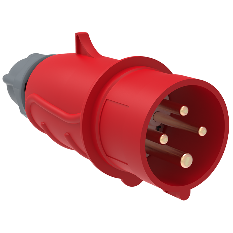 Вилка переносная сси-014 16А-6ч/380-415В 3Р+ре ip44 Magnum, иек [psn02-016-4]