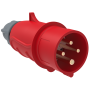 Вилка переносная сси-014 16А-6ч/380-415В 3Р+ре ip44 Magnum, иек [psn02-016-4]