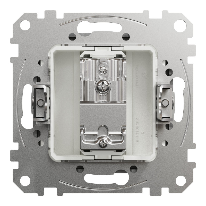 Концевая TV розетка 4 дБ алюминий [SDD113471] ABS-UV Sedna Design&Element Шнейдер Электрик