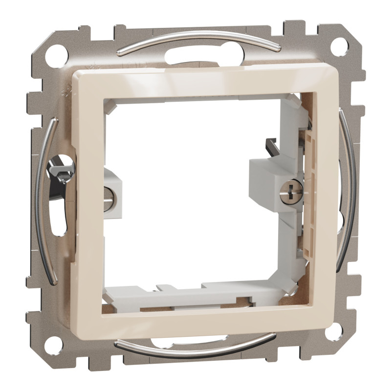 Адаптор 45х45 для Unica New бежевый 42х73х73mm ABS-UV [SDD112905] Sedna Design & Elements Schneider Electric