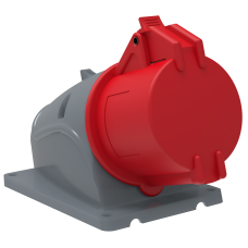 Розетка стаціонарна сси-124 32А-6ч/380-415В 3Р+ре ip44 Magnum, іек [psn12-032-4]